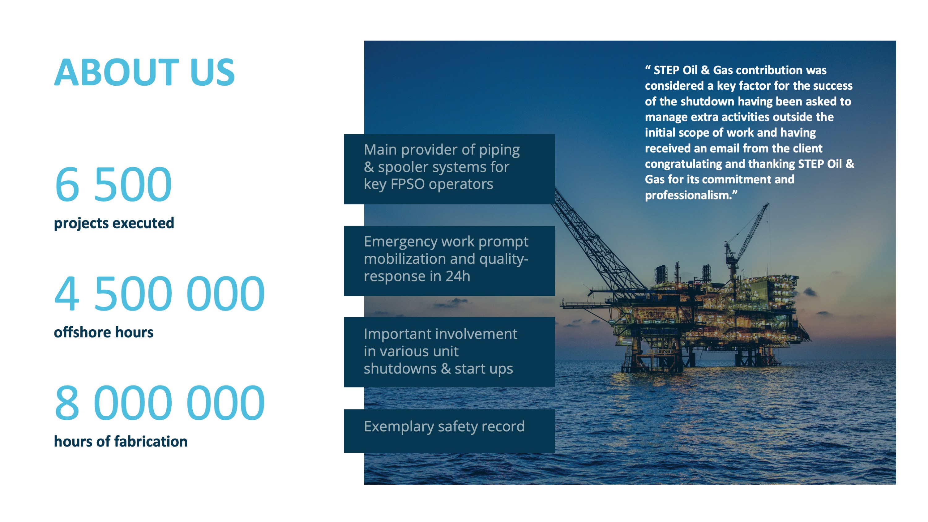 STEP OIL GAS AS   Lysbilde7 